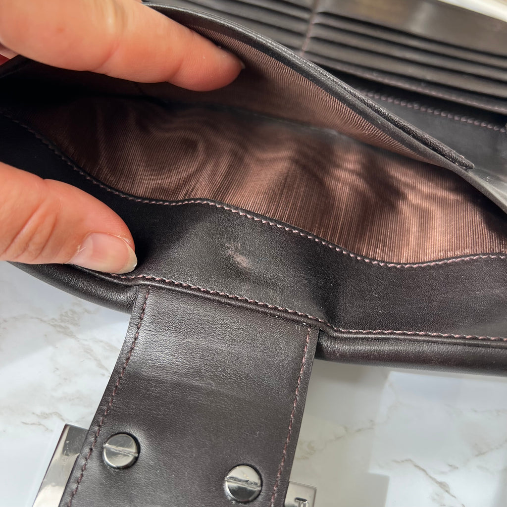 Fendi baguette FF monogram