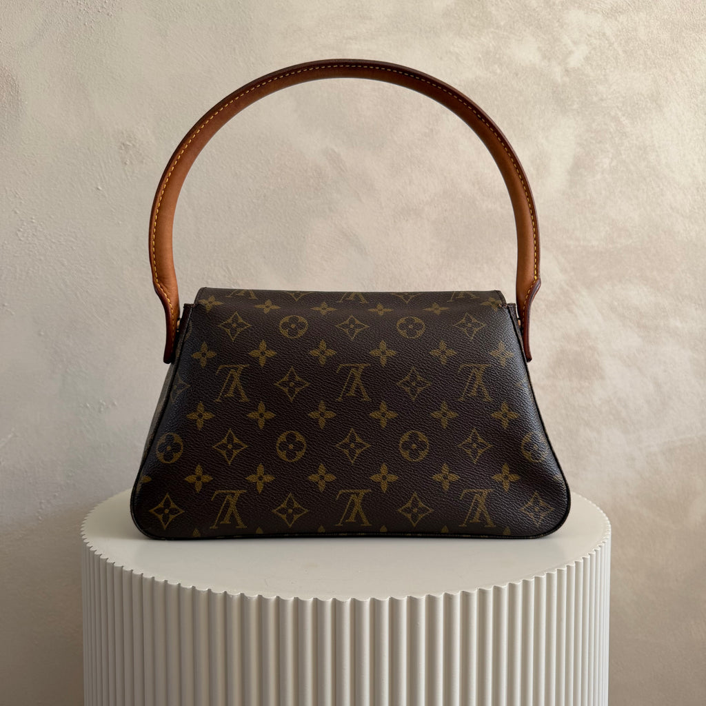 Authentieke vintage Louis Vuitton mini looping bag