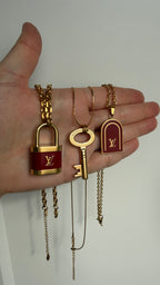 Louis Vuitton tassenbedel | Ketting