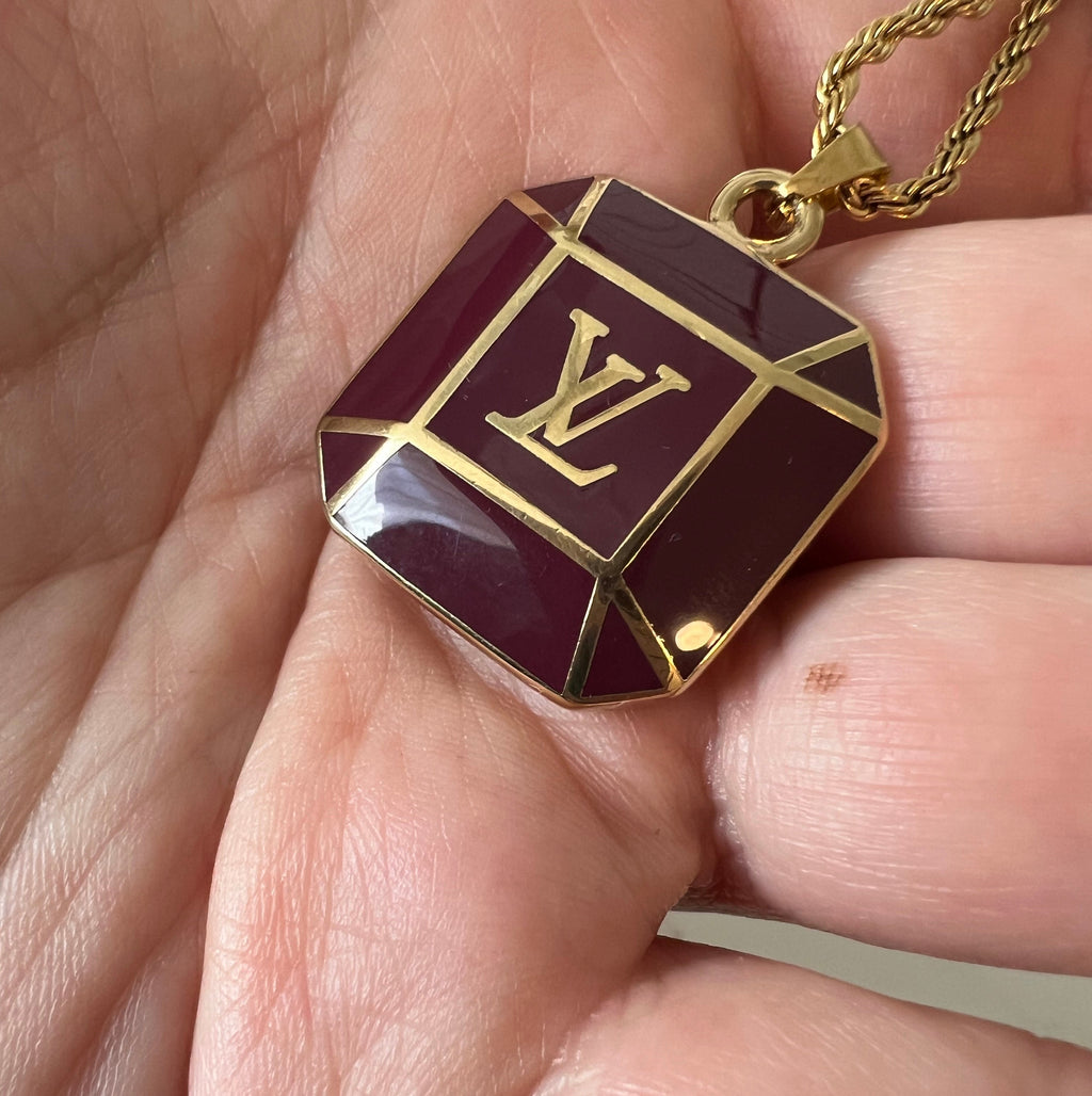 Louis Vuitton sleutelhanger bedel | ketting
