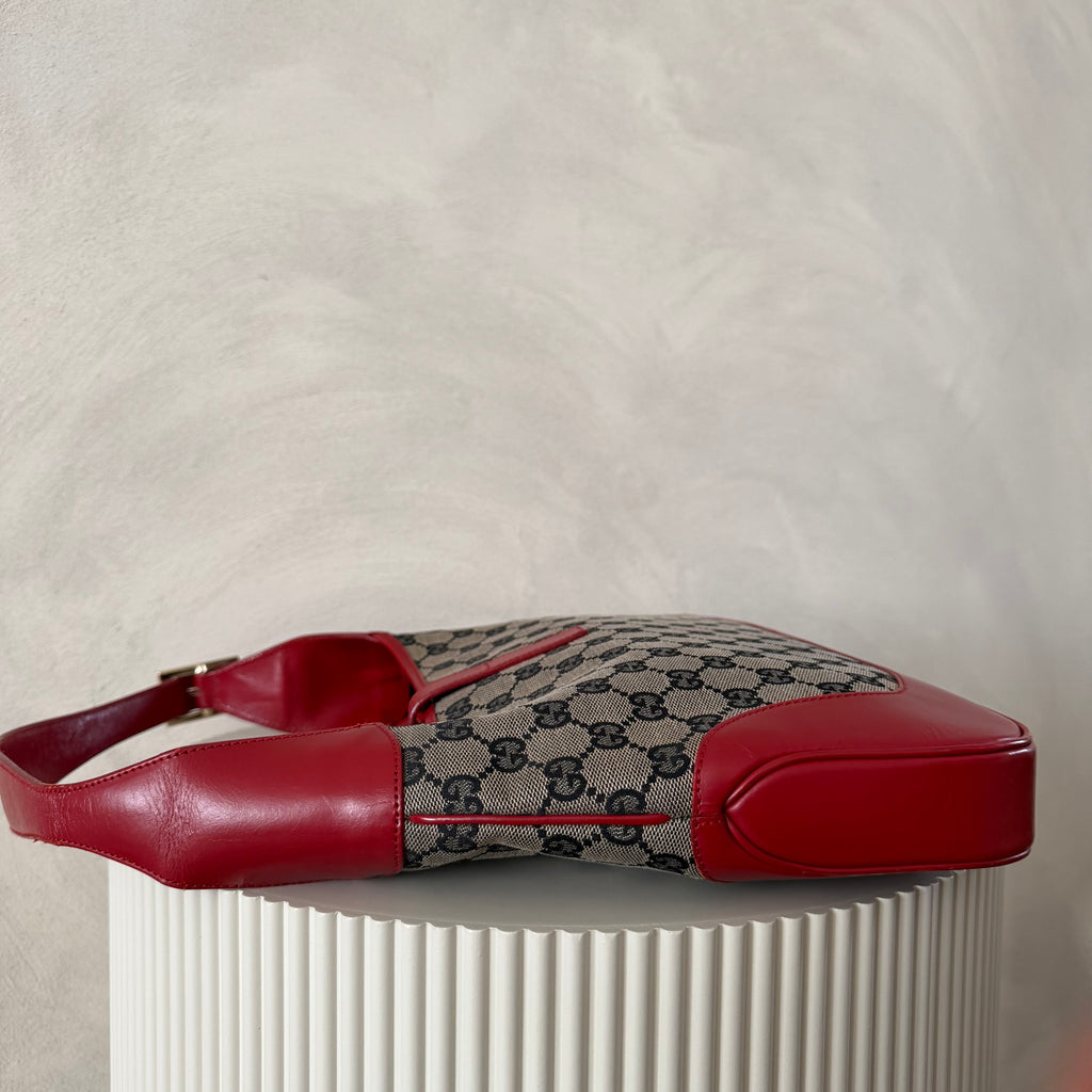 Authentieke vintage Gucci Jackie red bag