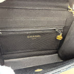 Chanel fluweel timeless classic