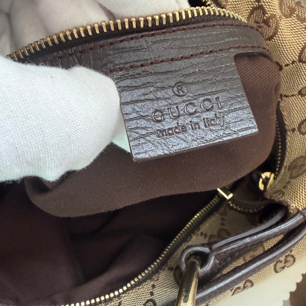 Gucci hobo horsebit heritage + original box