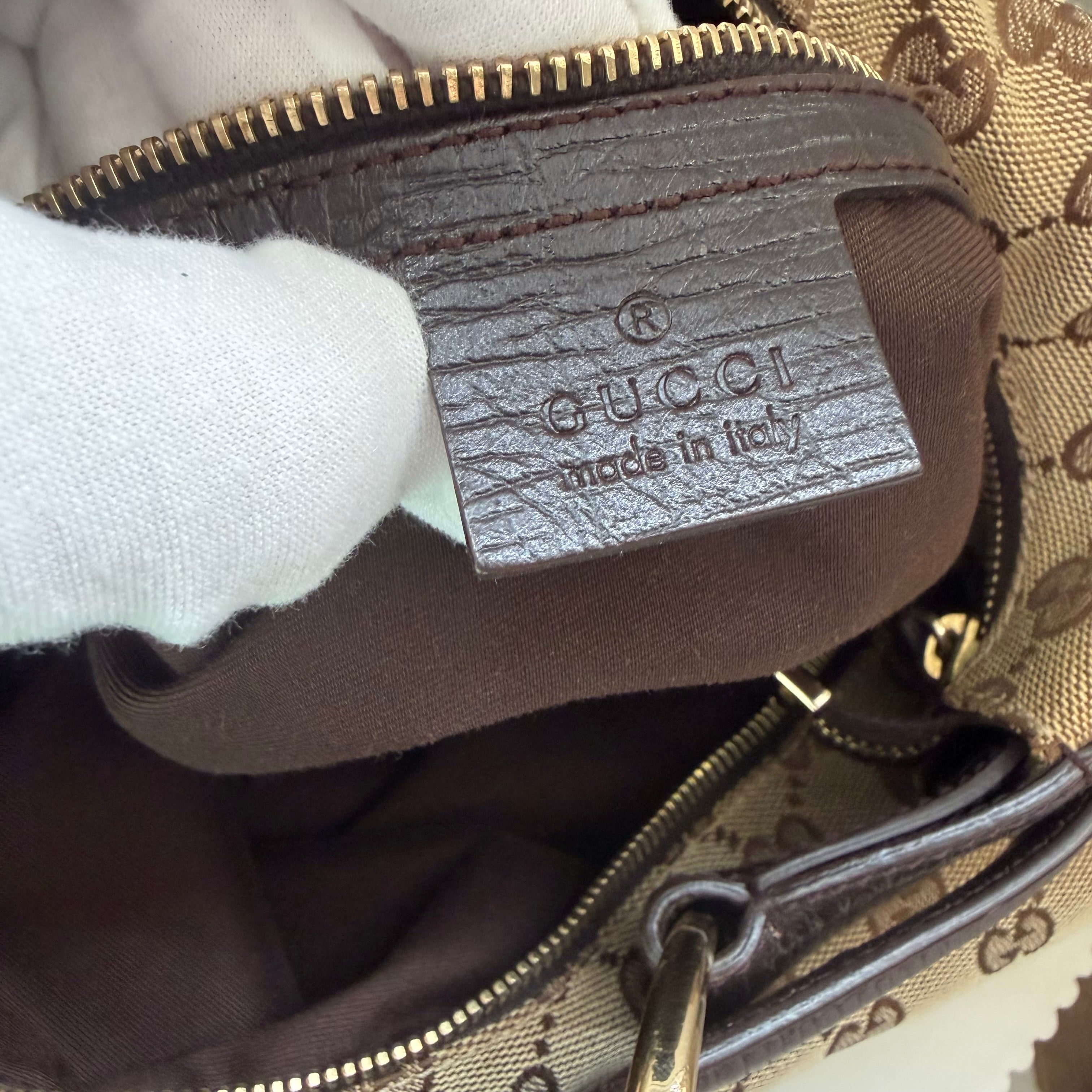 Gucci hobo horsebit heritage + original box