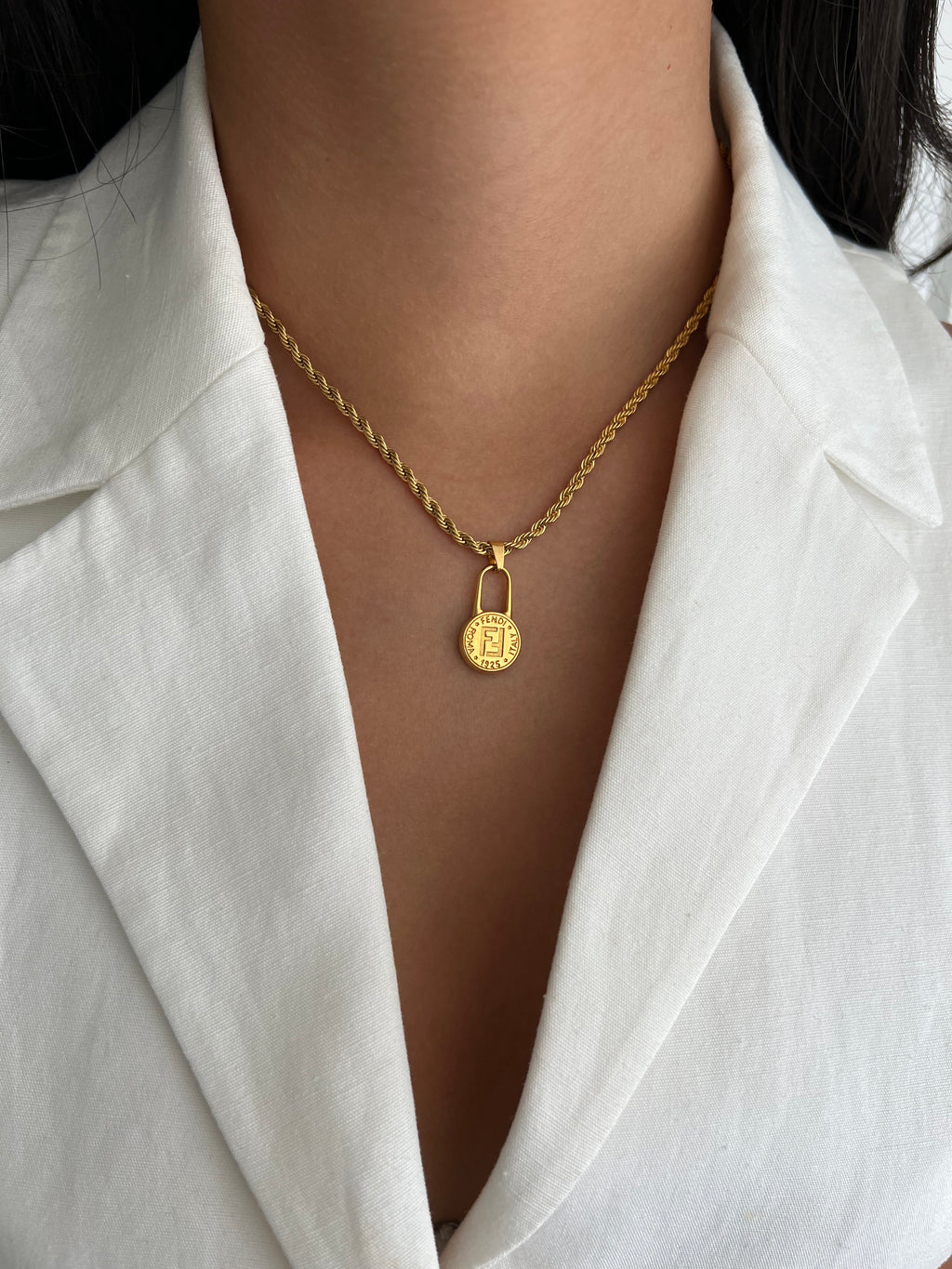 Fendi ritssluiting | Ketting