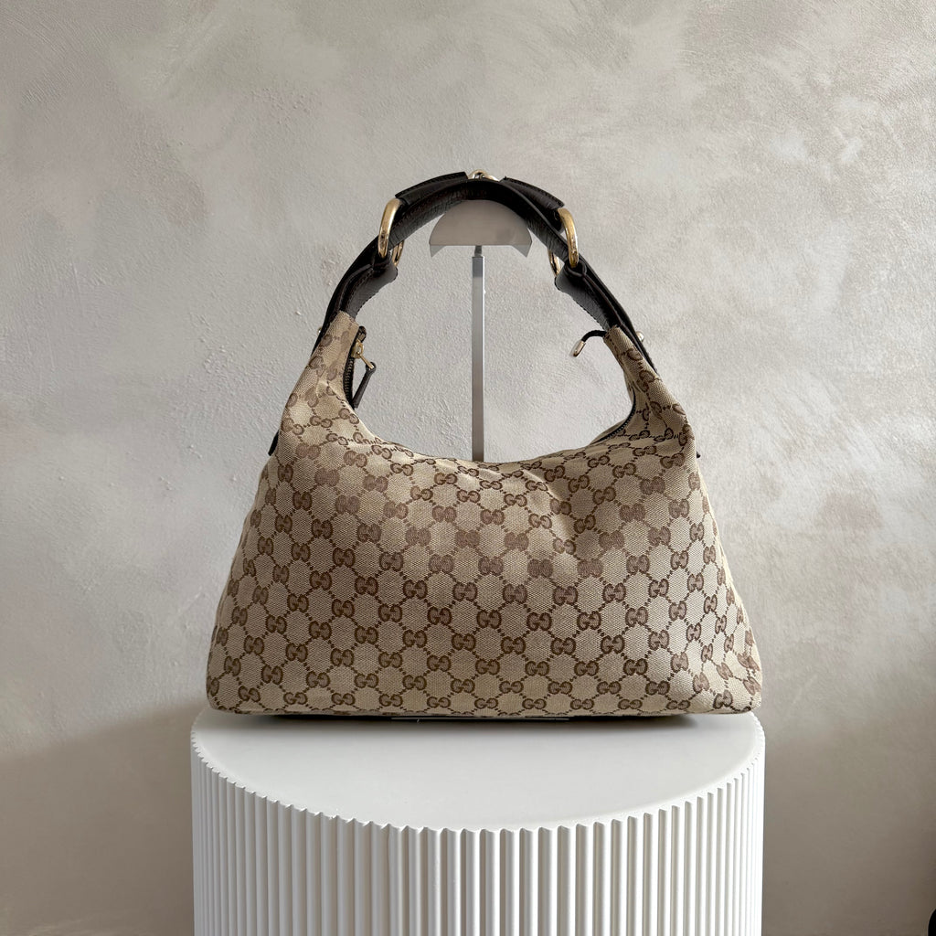 Gucci hobo horsebit heritage + original box