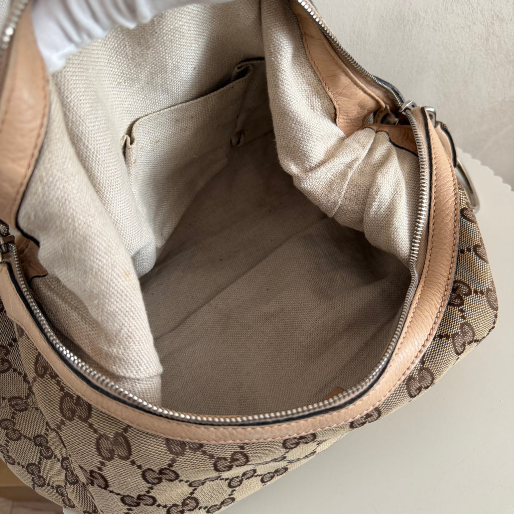 Authentieke vintage Gucci Horsebit Hobo bag