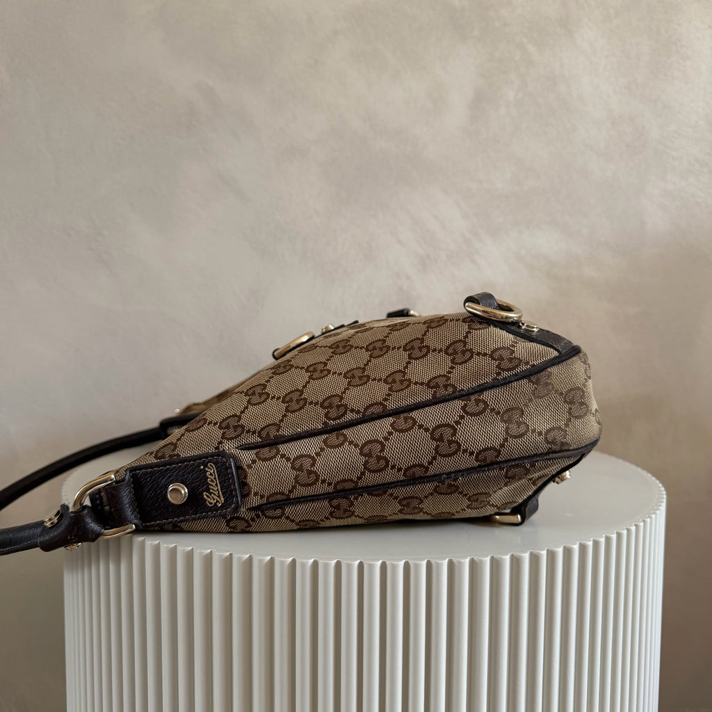 Authentieke vintage Gucci Abbey D-Ring Hobo Bag small