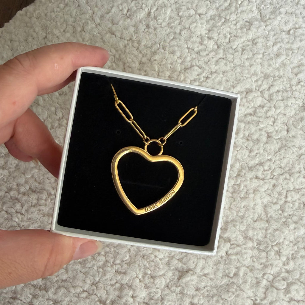 Vintage Louis Vuitton sleutelhanger bedel | Ketting