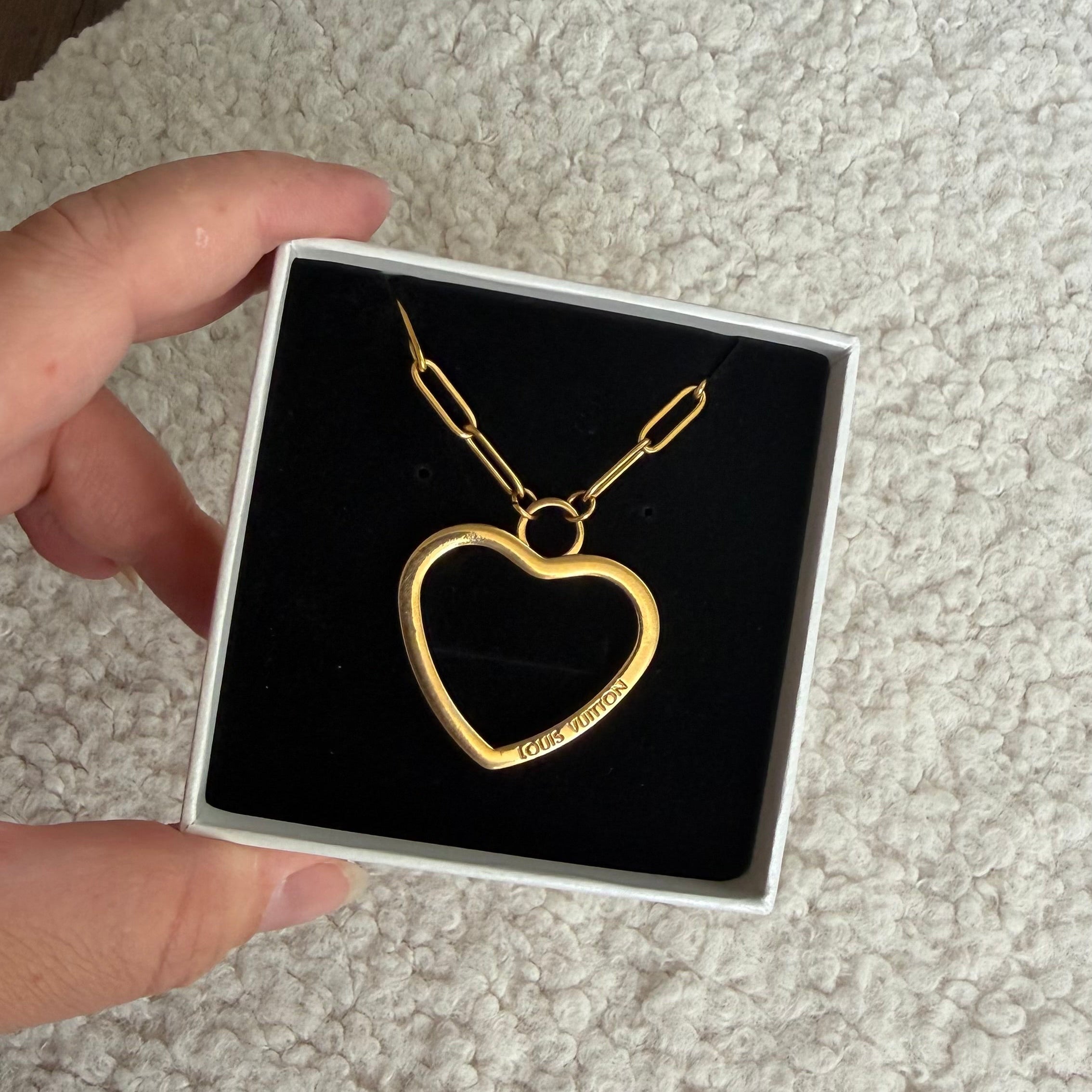 Vintage Louis Vuitton sleutelhanger bedel | Ketting