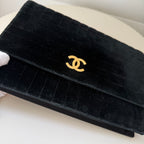 Chanel fluweel timeless classic