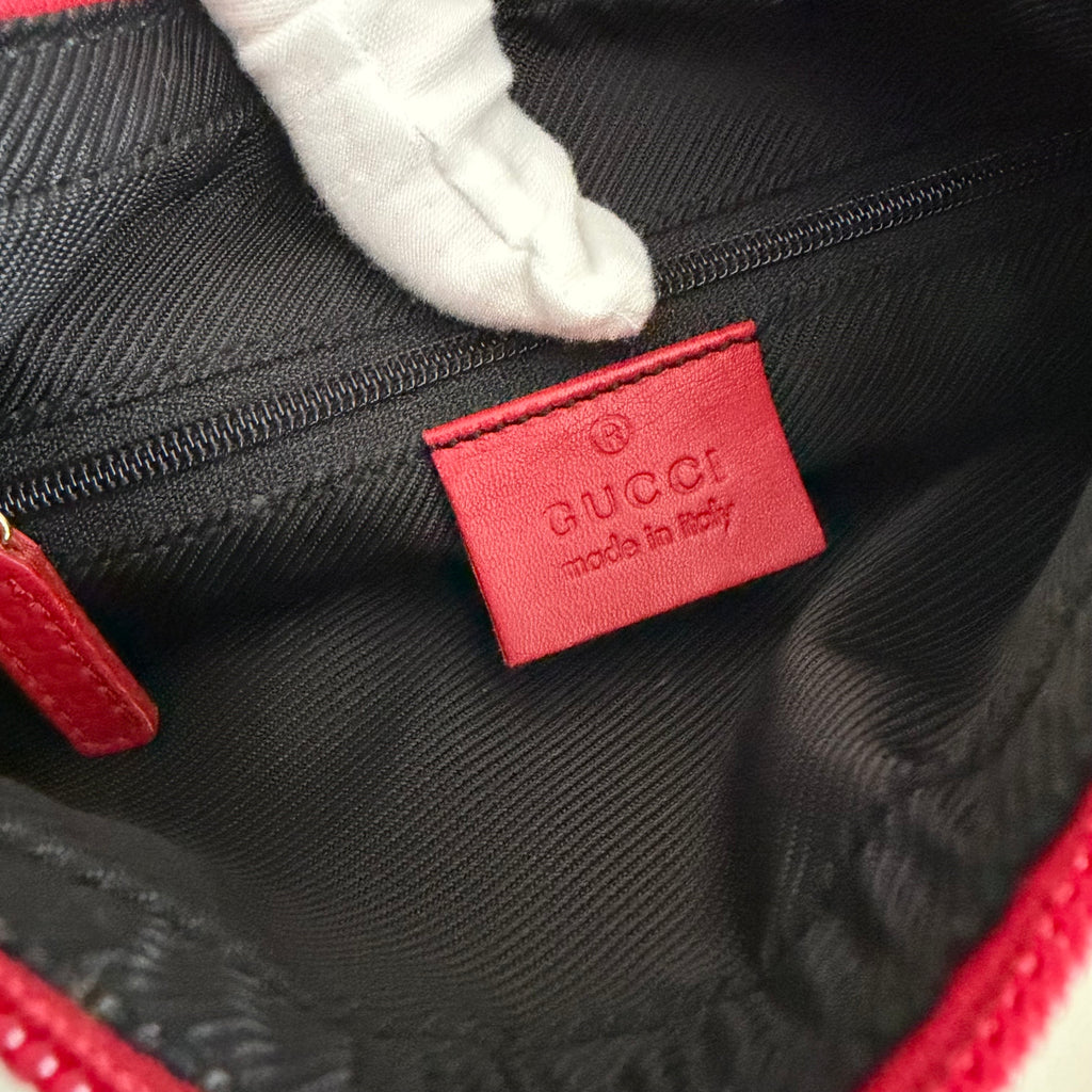 Authentieke vintage square Gucci GG Canvas bag