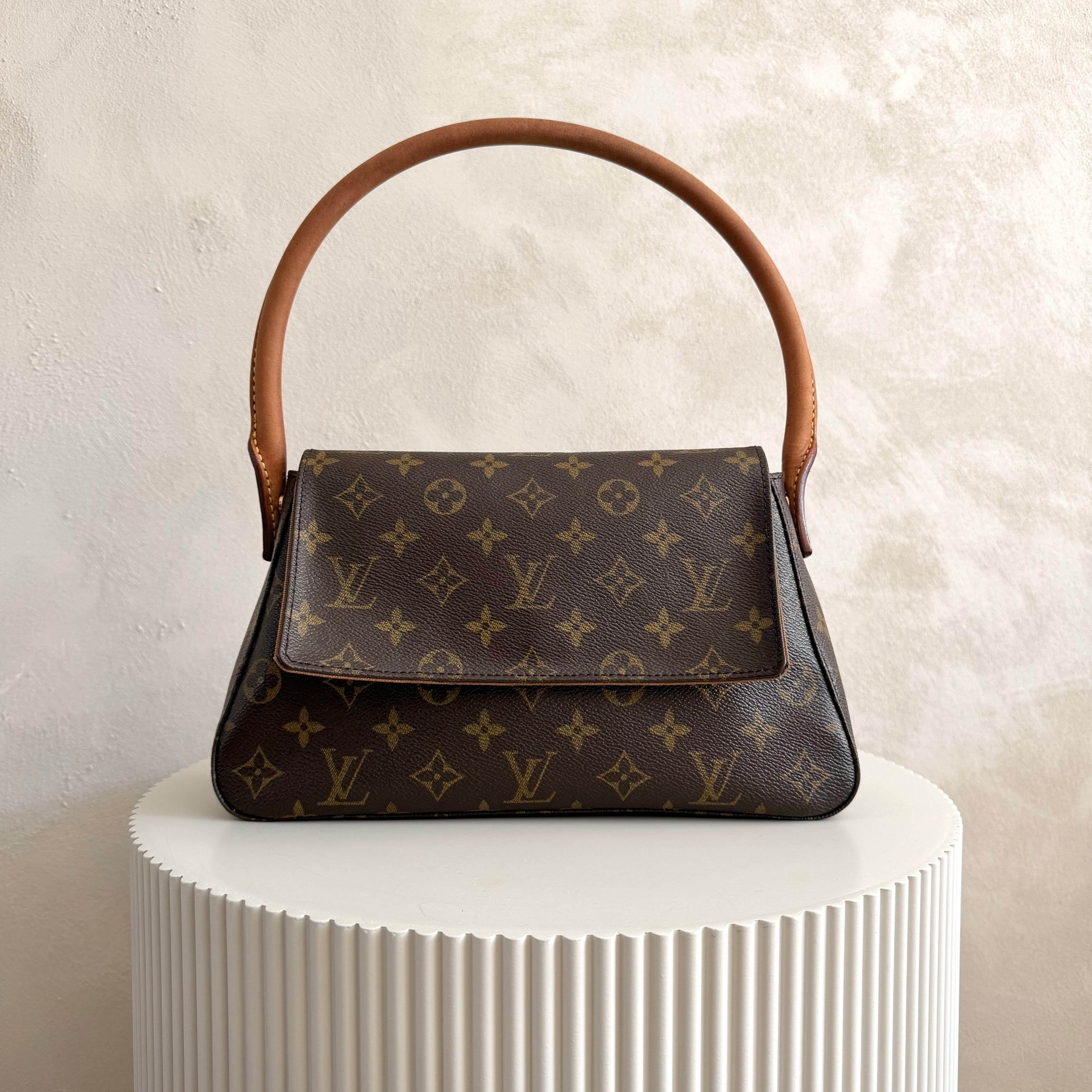 Authentieke vintage Louis Vuitton mini looping bag
