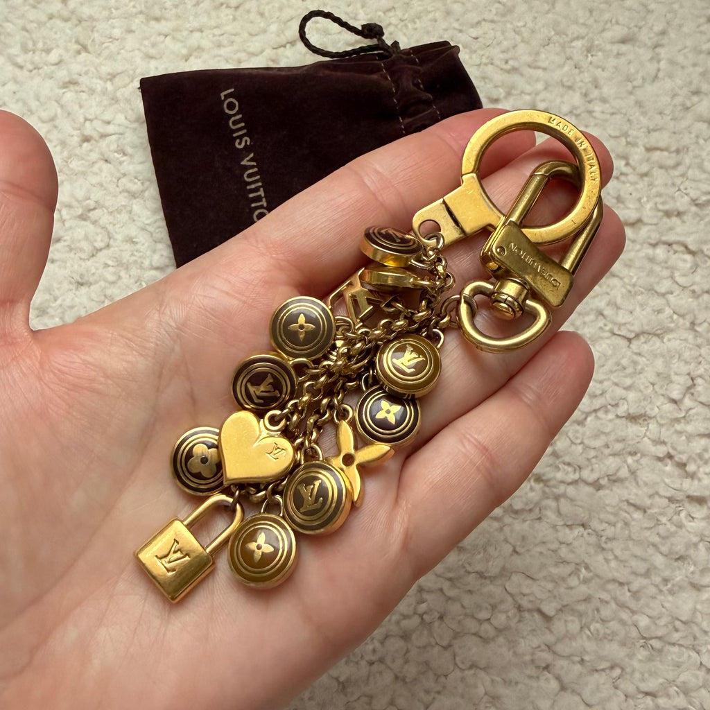 Vintage Louis Vuitton sleutelhanger bedel | Armband