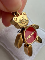 Prada teddybeer tassenbedel | Ketting
