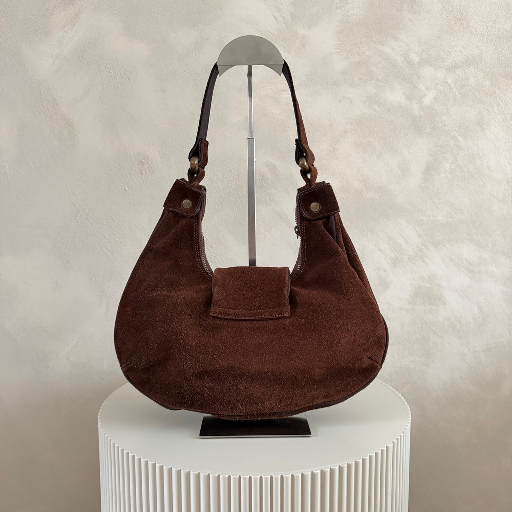 Authentieke vintage Dolce & Gabana suede bag