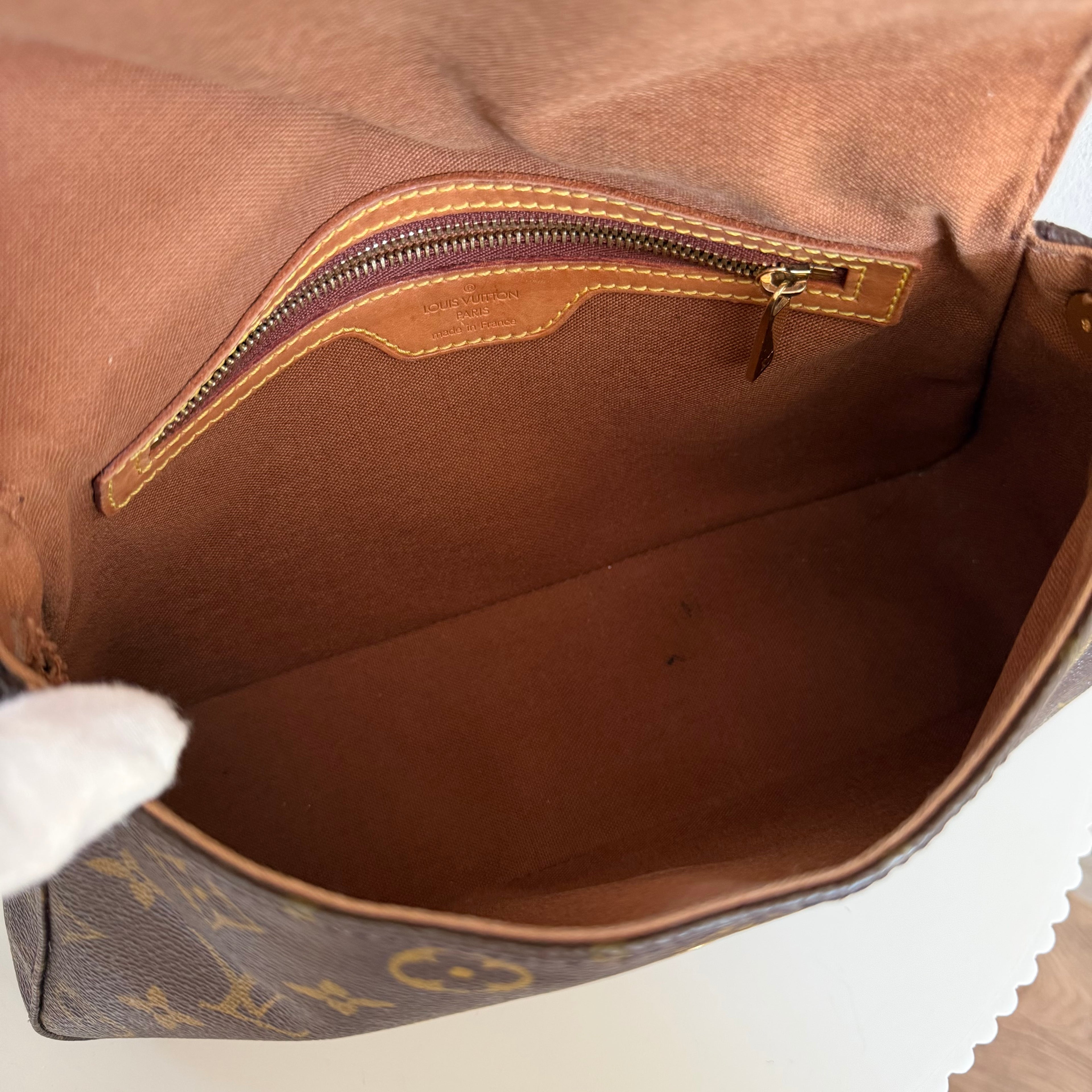 Authentieke vintage Louis Vuitton mini looping bag