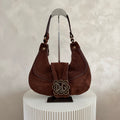 Authentieke vintage Dolce & Gabana suede bag