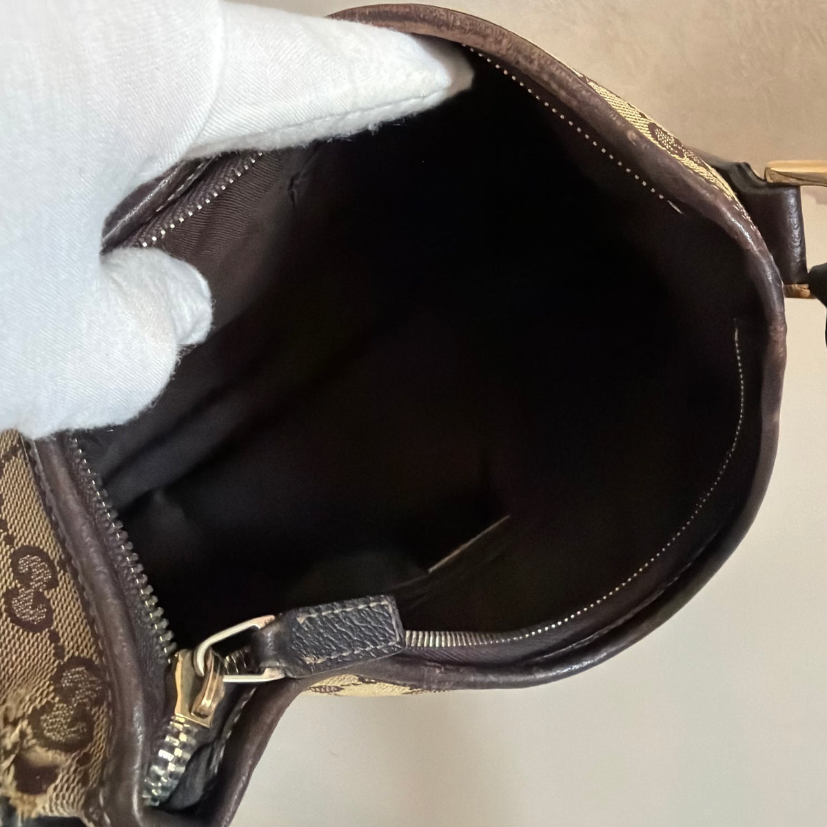 Authentieke vintage Gucci Abbey D-Ring Hobo Bag small