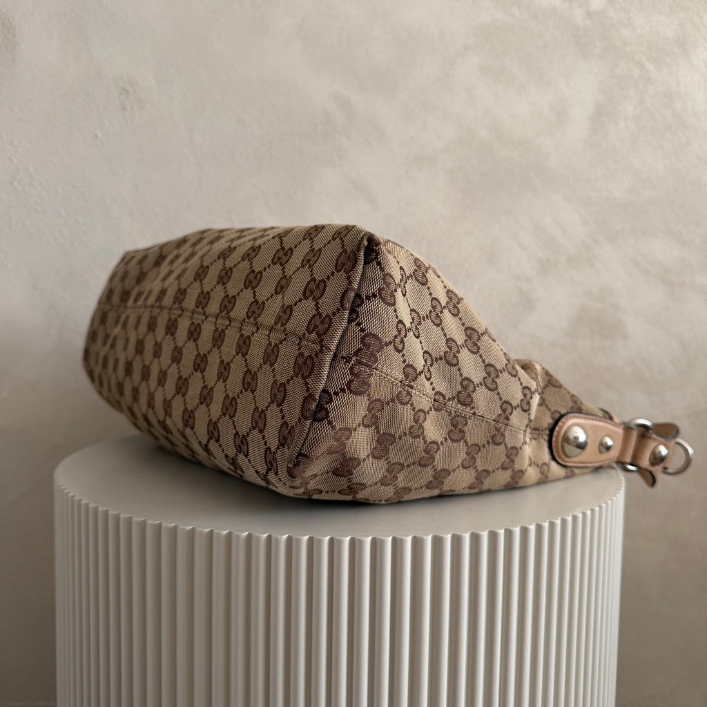 Authentieke vintage Gucci Horsebit Hobo bag