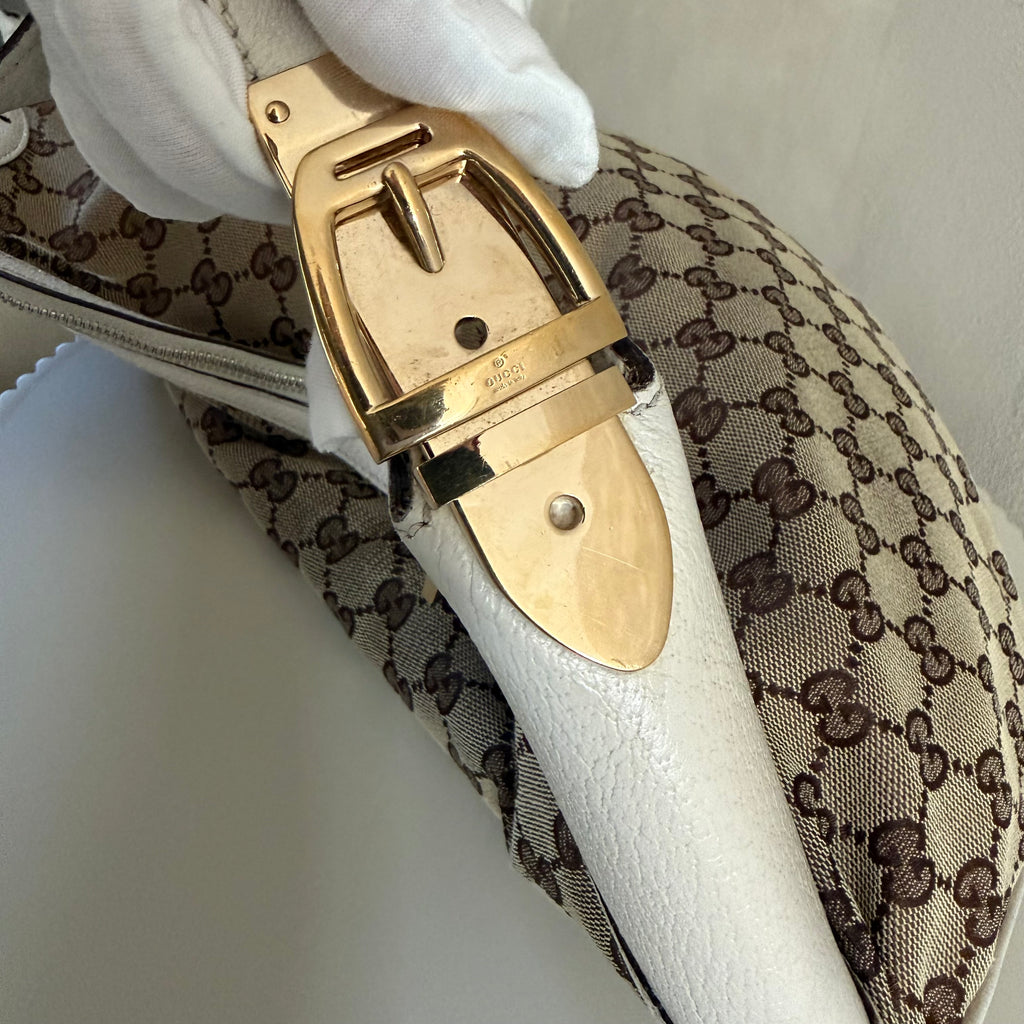 Gucci glam large hobo croissant