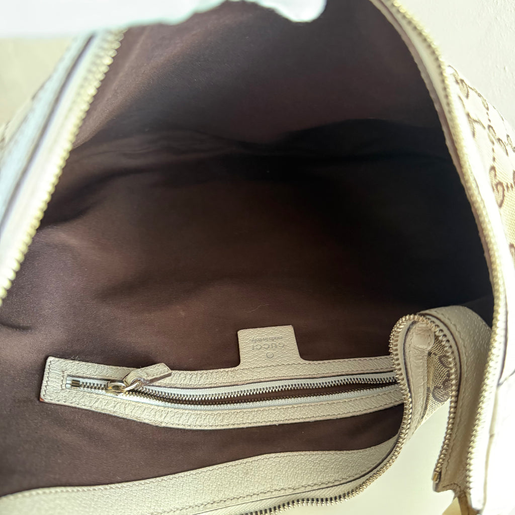 Gucci glam large hobo croissant