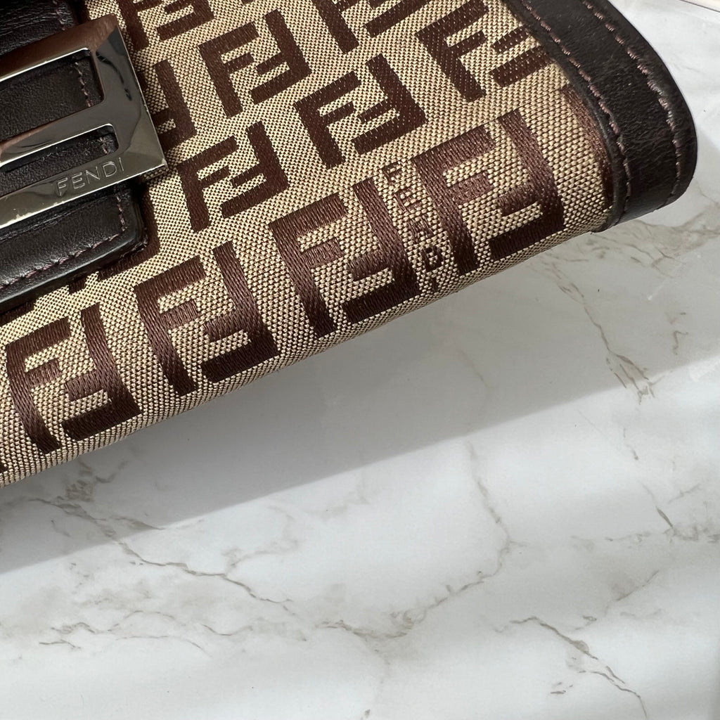 Fendi baguette FF monogram