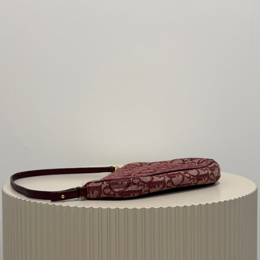 Christian Dior Trotter Mini red saddle