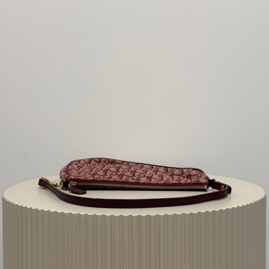Christian Dior Trotter Mini red saddle