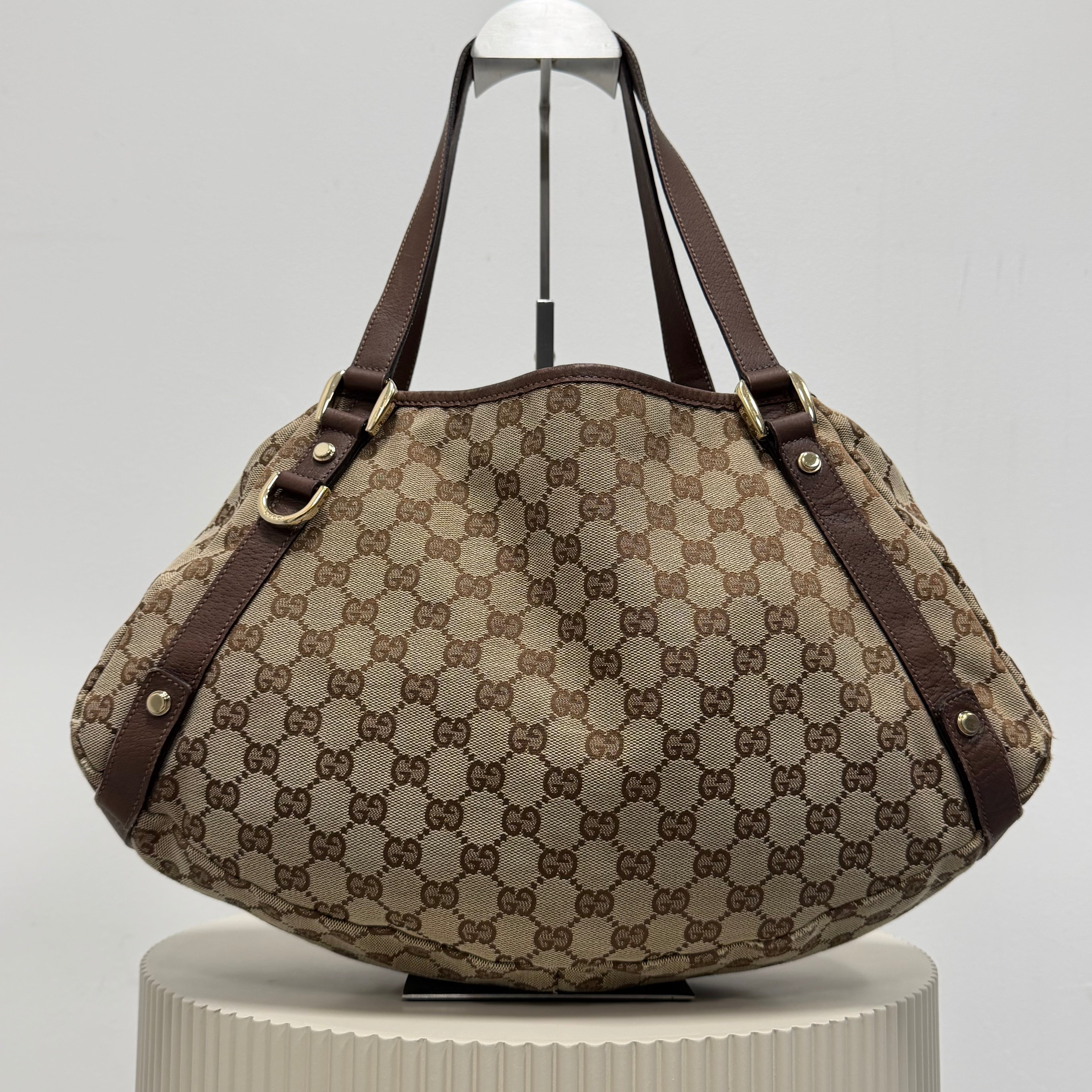 Gucci abbey tote brown