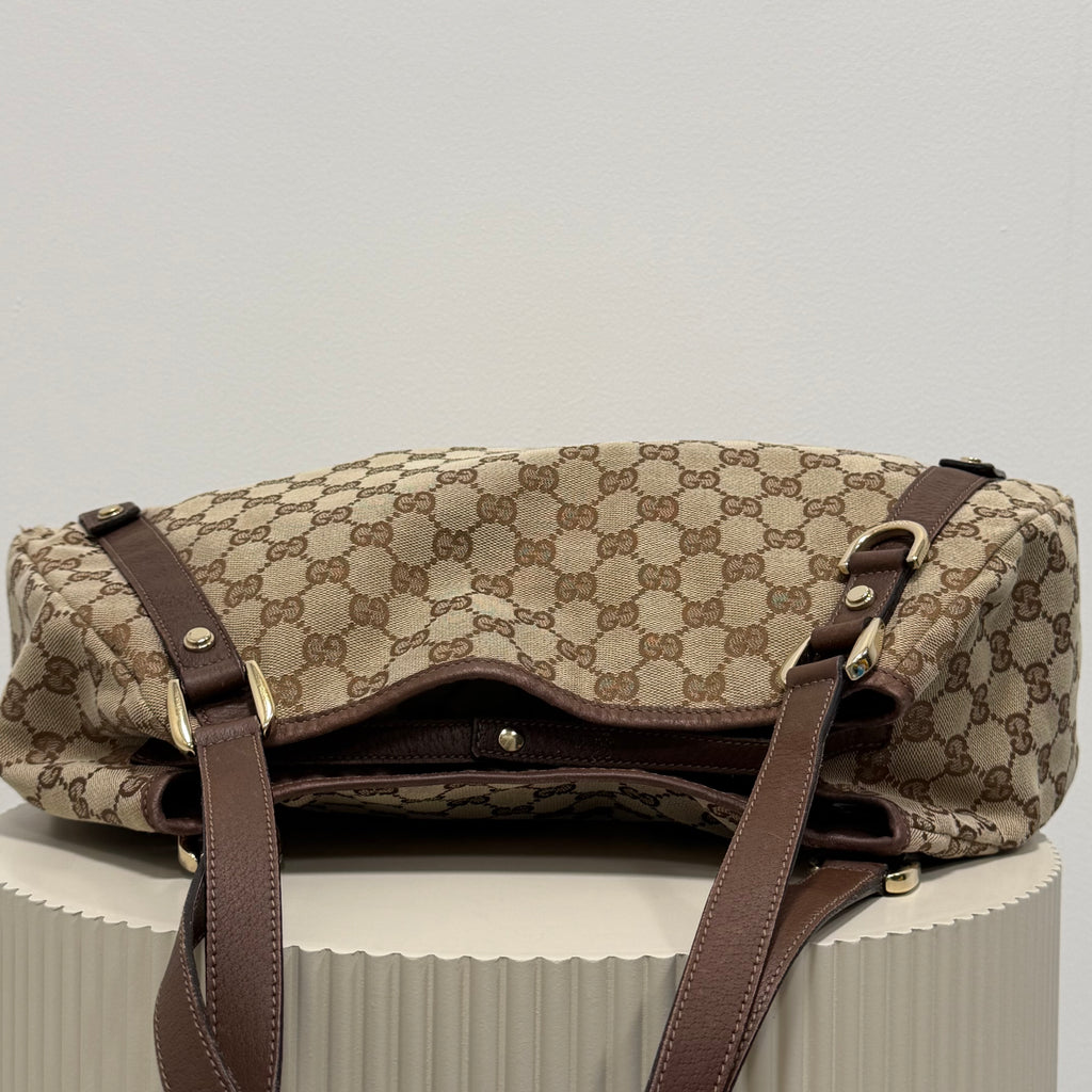 Gucci abbey tote brown