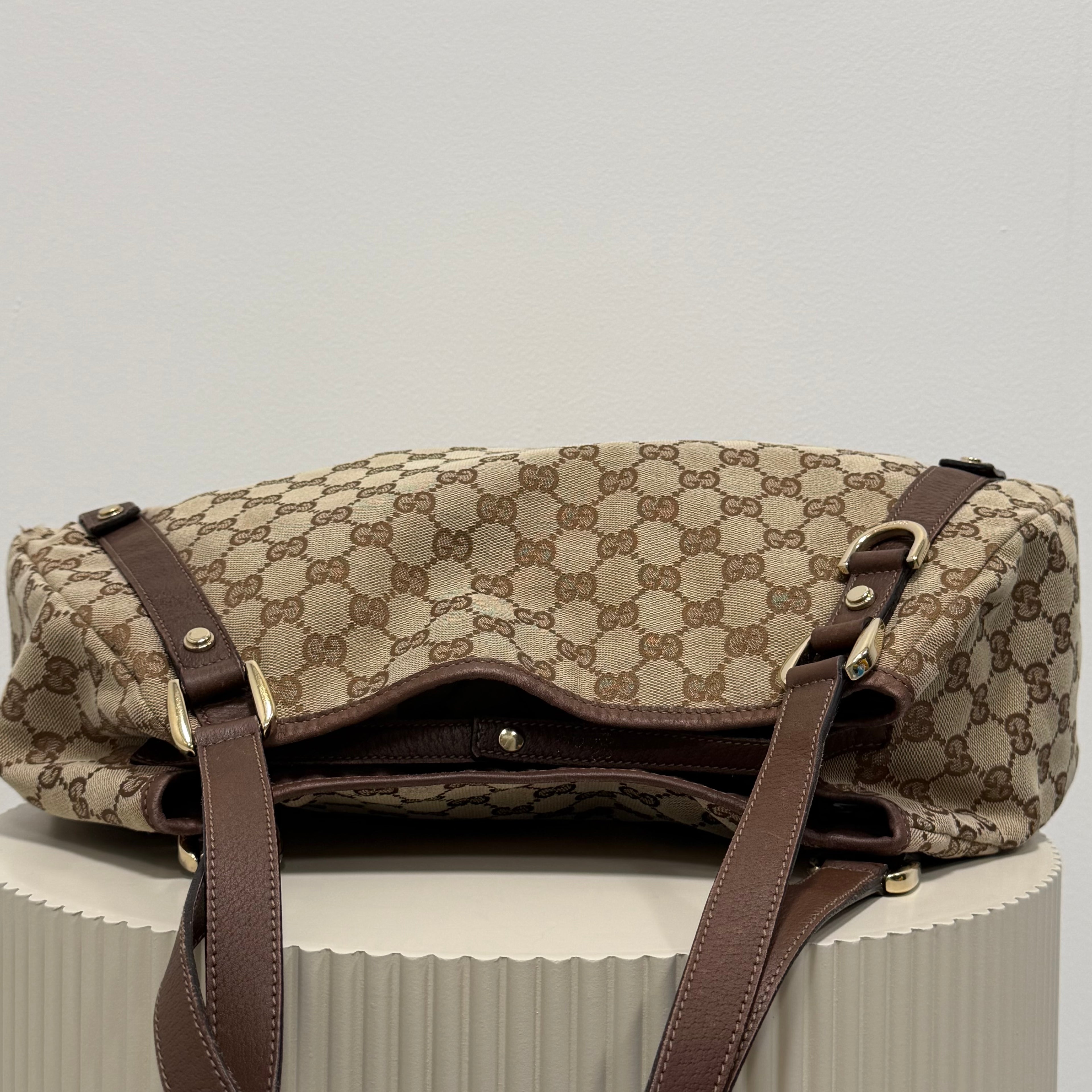 Gucci abbey tote brown