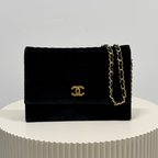 Chanel fluweel timeless classic