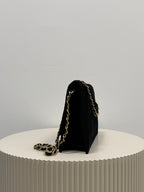 Chanel fluweel timeless classic