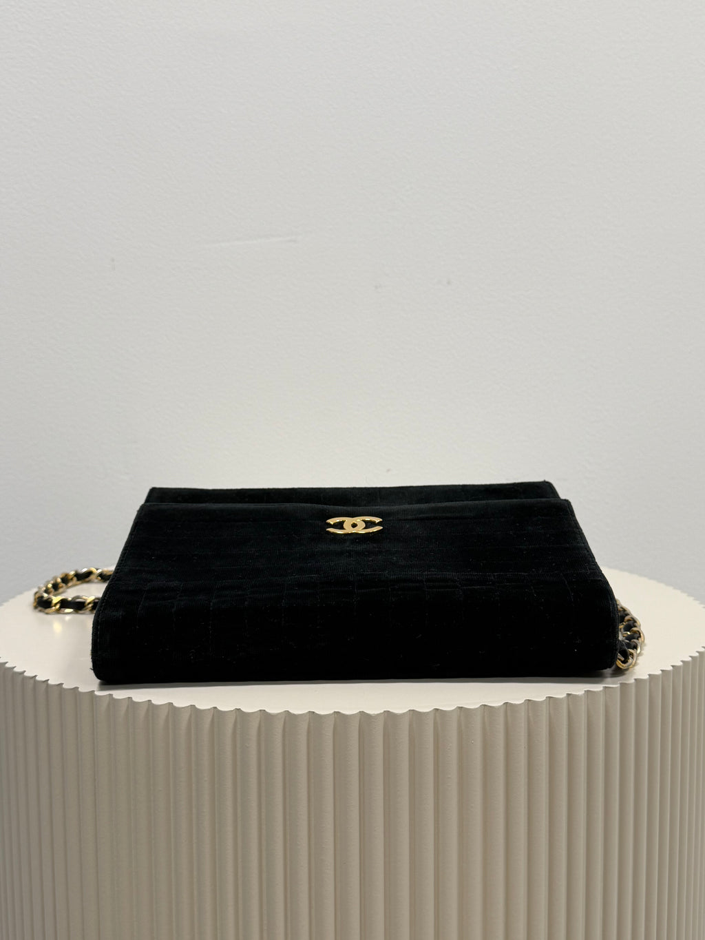 Chanel fluweel timeless classic