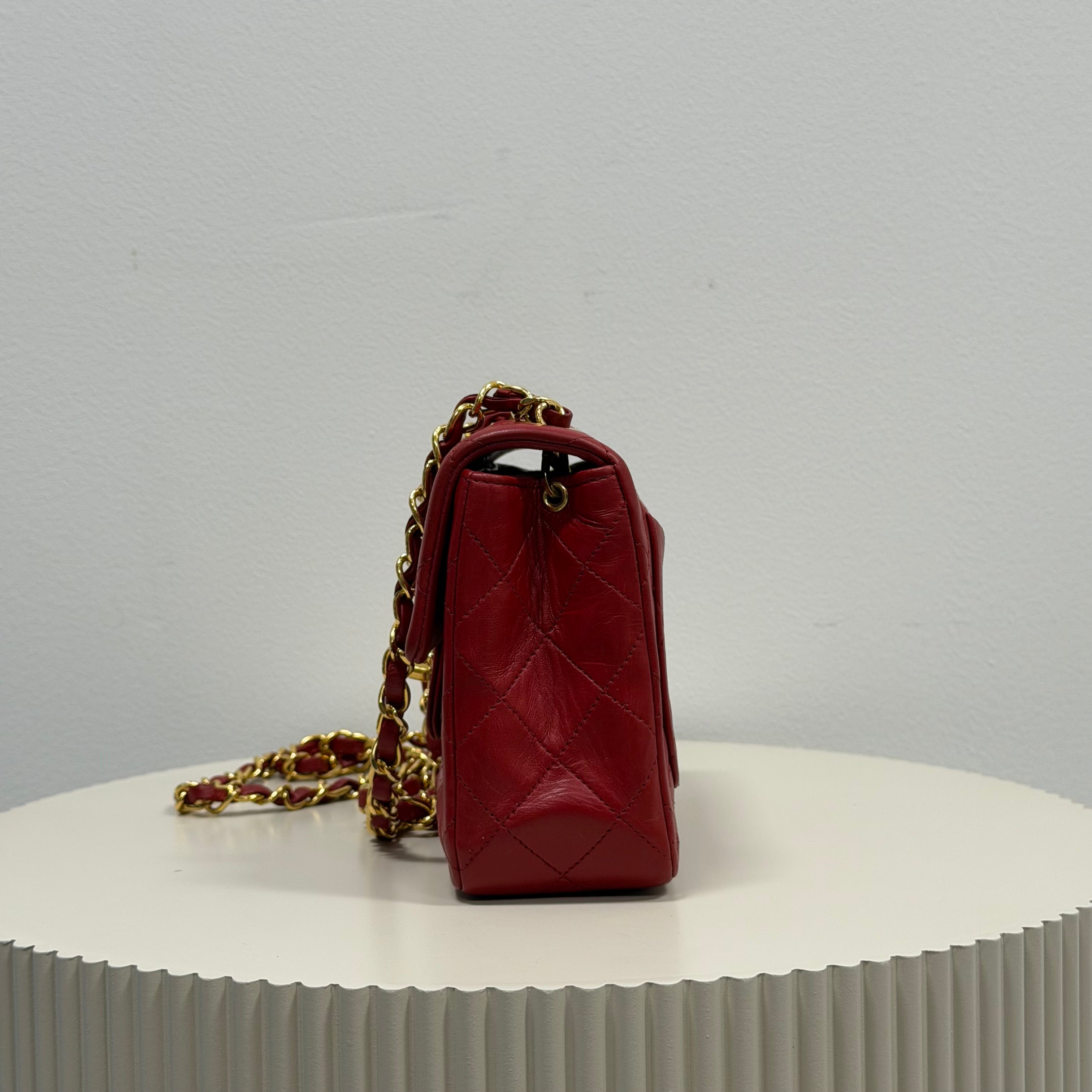 Chanel mini square classic single flap
